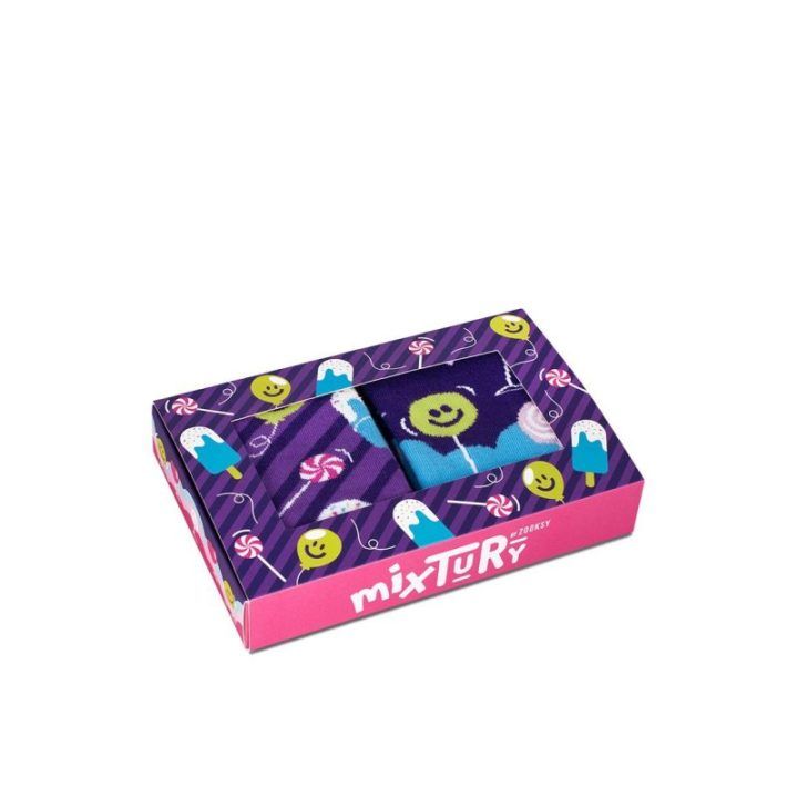 Vaikiškų kojinių rinkinys Zooxy mix TURY Sweets