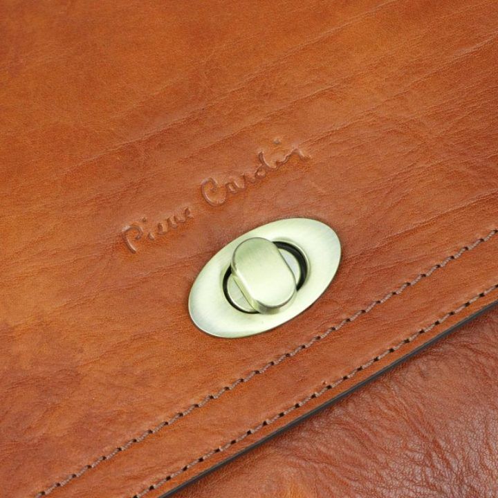 Natūralios odos rankinė per petį Pierre Cardin