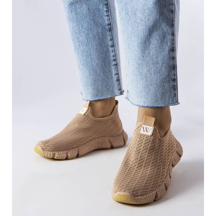 Smėlio spalvos Slip-On Yellville sportbačiai