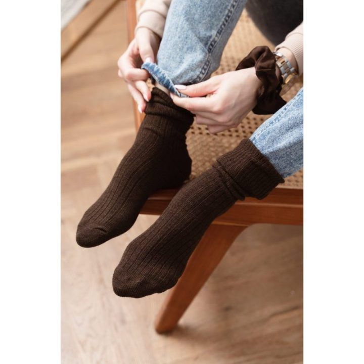 Kojinės 044-004 Brown Steven – ruda