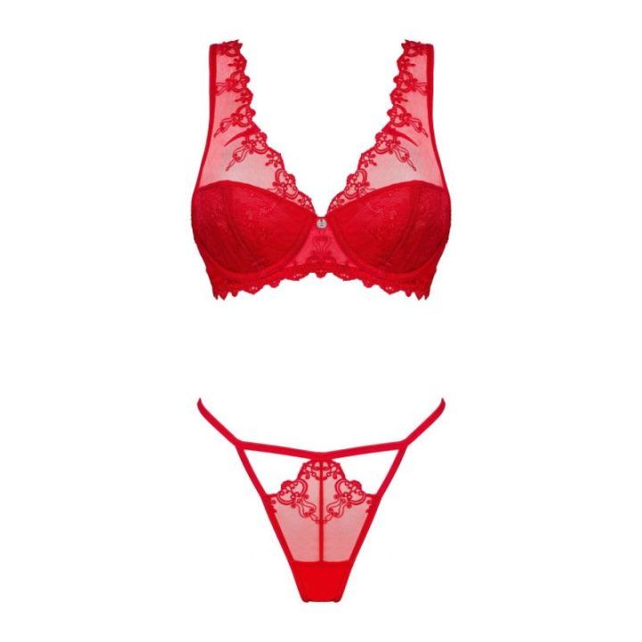 Komplektas Obsessive – raudona