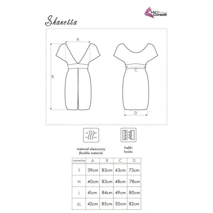 Shanessa chalatas Livco Corsetti – tamsiai smėlio