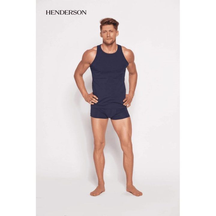 Marškinėliai tamsiai mėlyni Henderson