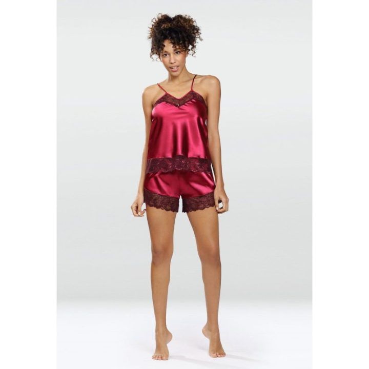 Brenda rinkinys Maroon Dkaren – raudona / tamsiai mėlyna