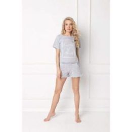 Piżama Hearty Short Gray