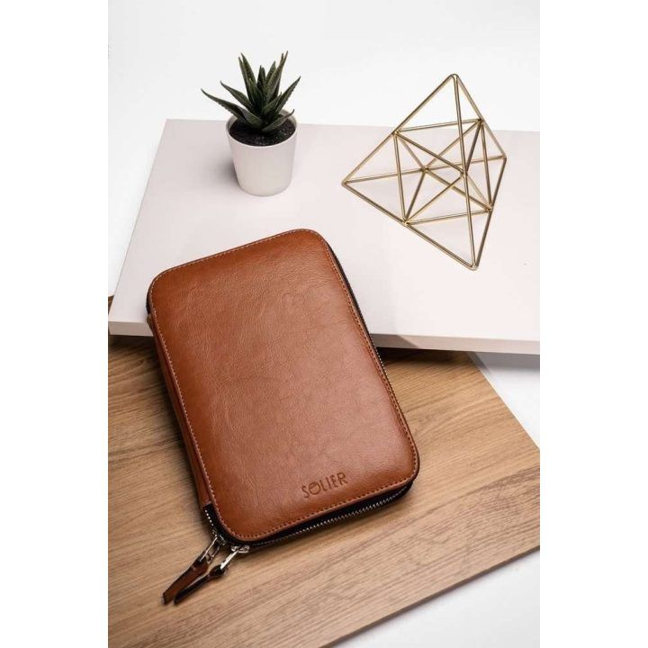 Natūralios odos organizatorius Solier Accessories – kupranugario