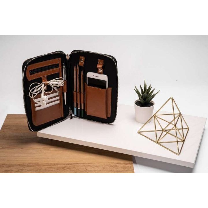 Natūralios odos organizatorius Solier Accessories – kupranugario