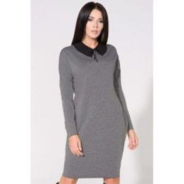Vakarinė suknelė plataus kirpimo su kišenėmis Tessita