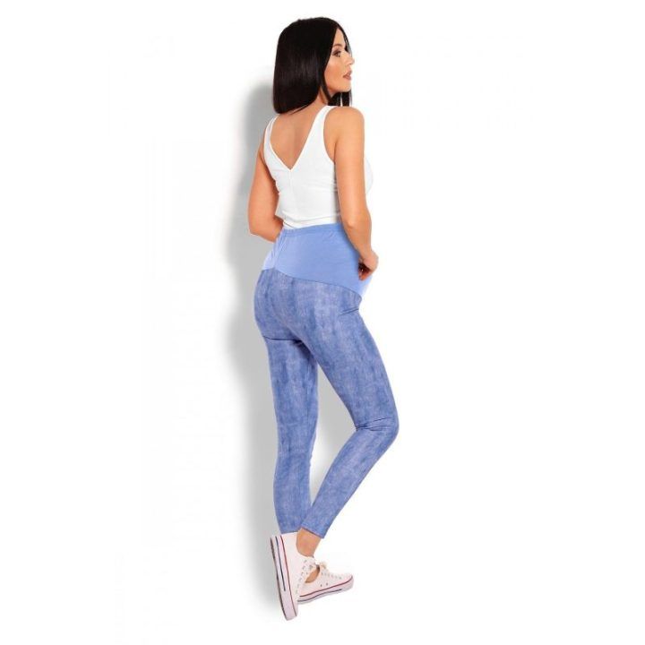 Maternity Kelnės PeeKaBoo – mėlyna