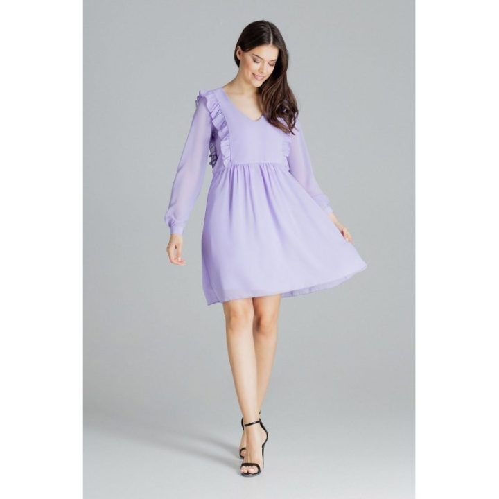 Kokteilinė suknelė Lenitif – violetinė