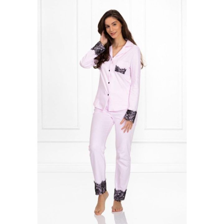 Pižama Anastasia Pink Momenti Per Me – rožinė