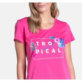pižama Tropicana Rožinė