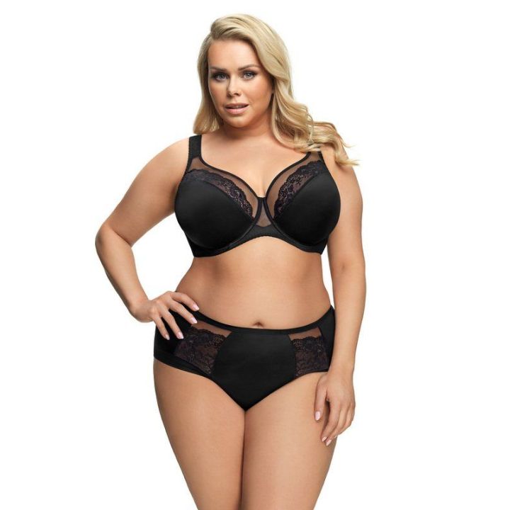 Bra Luisse K441 Juodos spalvos