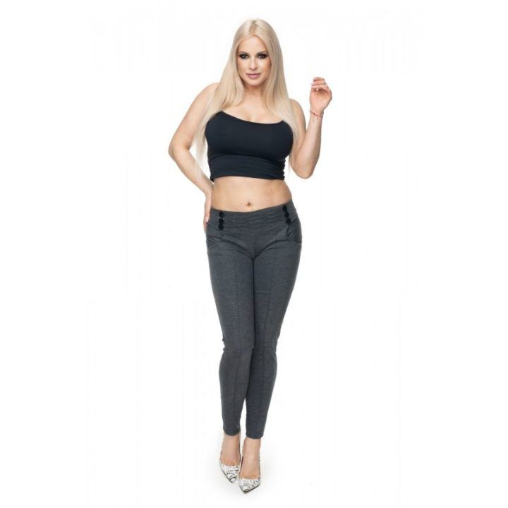 Kelnės PeeKaBoo – rusvai pilka