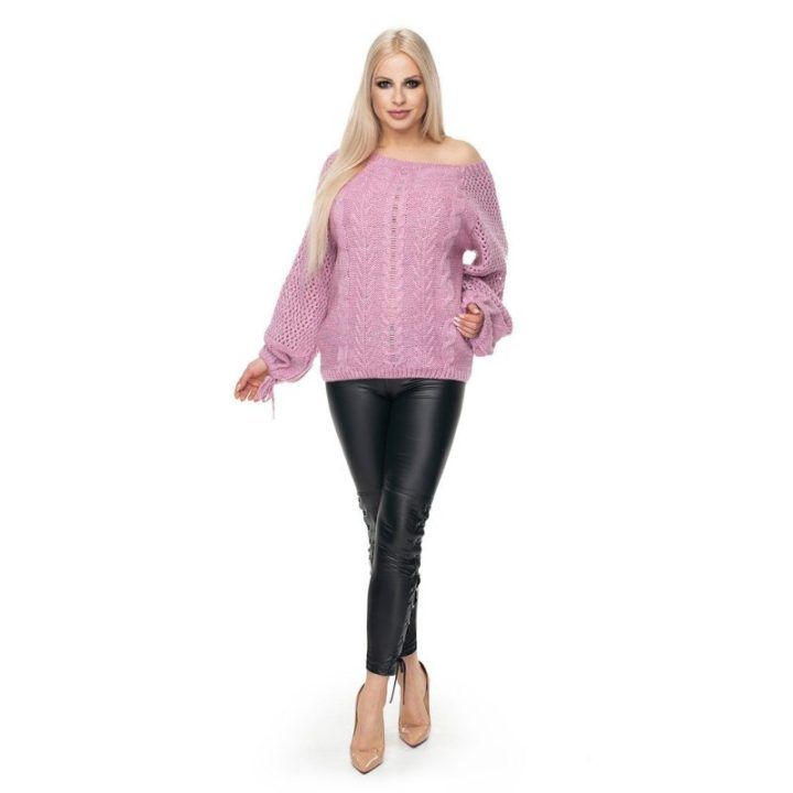 Megztinis PeeKaBoo – violetinė