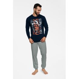 Pižama Blue-Navy Blue