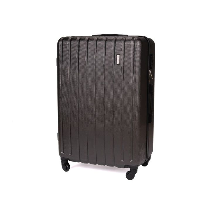 lagaminas M STL902 ABS TAMSIAI PILKA