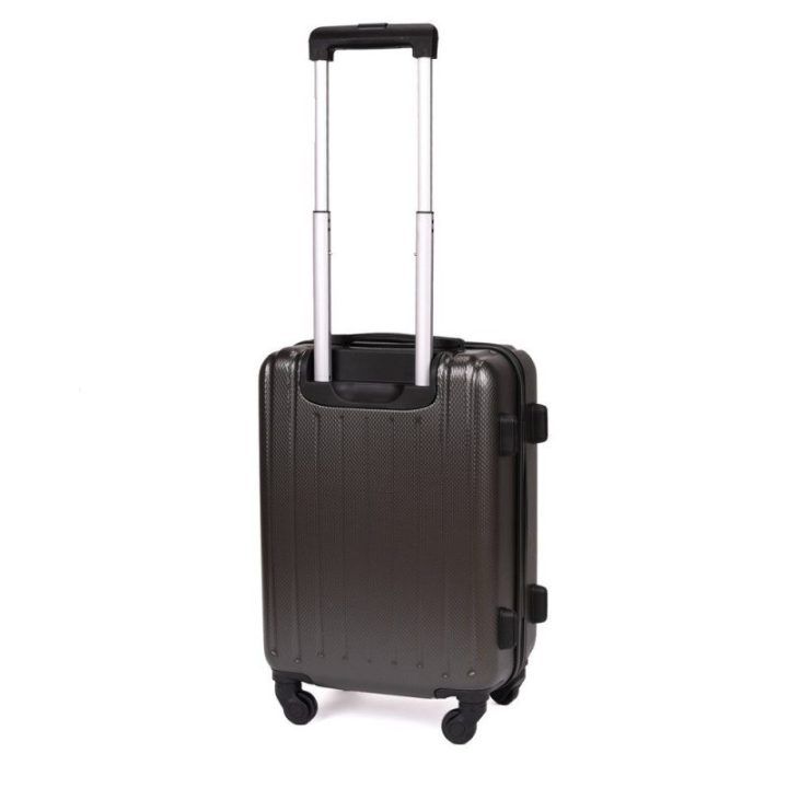 Vidutinis lagaminas 22' Solier Luggage – tamsiai pilka