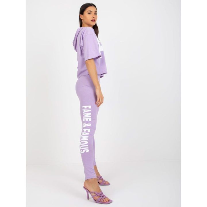 Šviesiai violetinės spalvos rinkinys