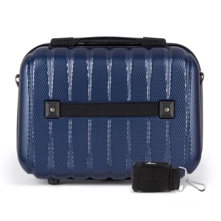 Kosmetinis kelioninis krepšys Solier Luggage – tamsiai mėlyna