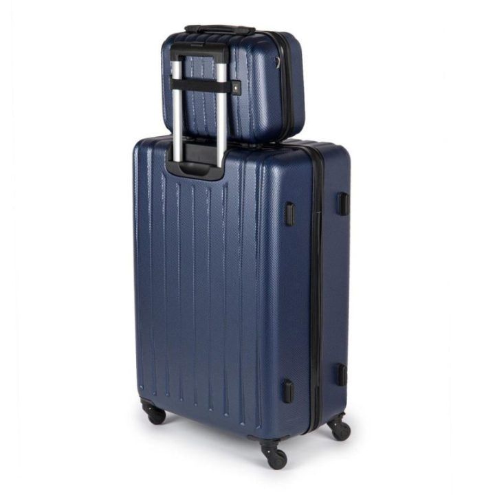 Kosmetinis kelioninis krepšys Solier Luggage – tamsiai mėlyna