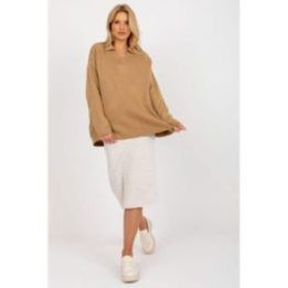 Sweter Damski LC 2261.00P Camel - Rue Paris