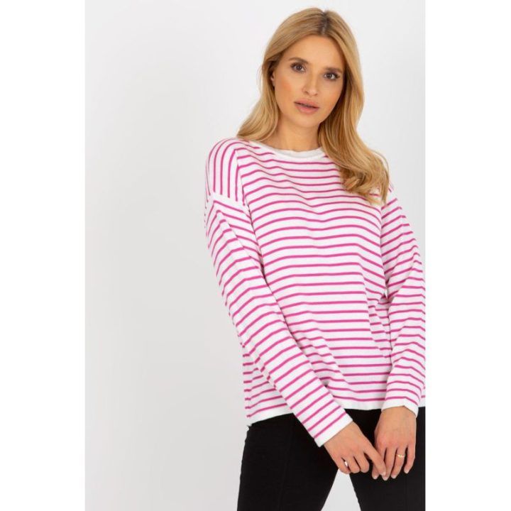 Sweter Damski LC 6006.22 Light Violet - Rue Paris