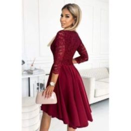 Vakarinė suknelė bordo Numoco – raudona