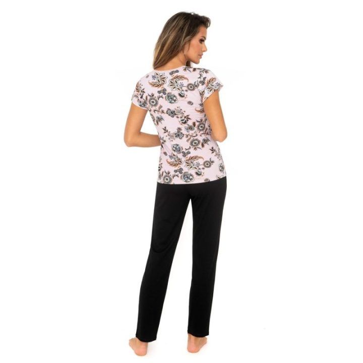 Aisha Lilac pižama Donna – alyvinė