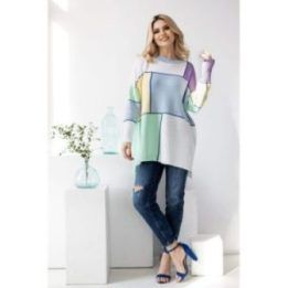 Megztinis 0 Peekaboo – įvairiaspalvė