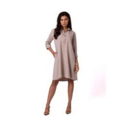 Suknelė 0 Bewear – tamsiai smėlio