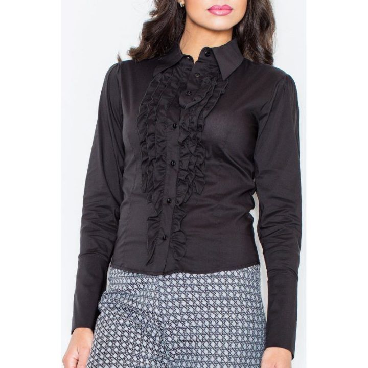 Marškinėliai Zaneta Black Figl – juoda