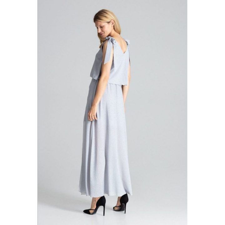 Kokteilinė suknelė Figl – rusvai pilka