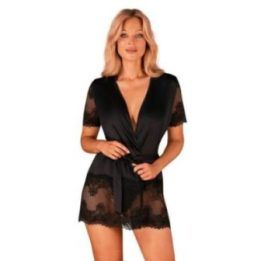 Chalatas Obsessive – juoda
