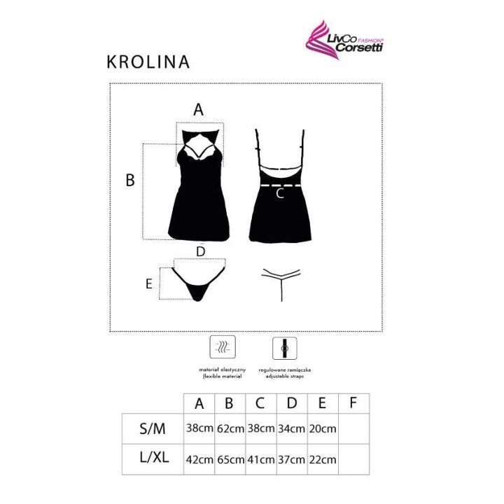 Marškinėliai Krolina Livco Corsetti – juoda