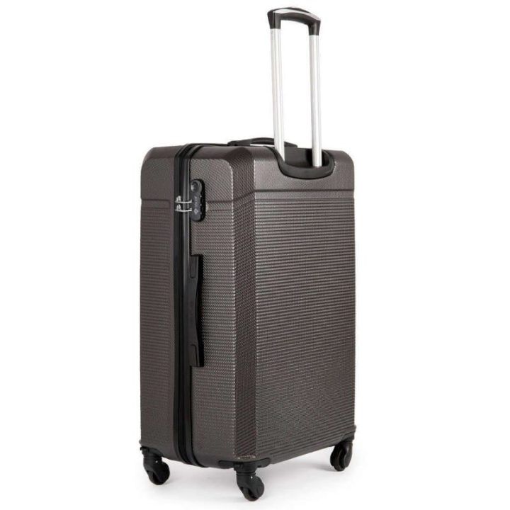 Vidutinis lagaminas 22' STL945 ABS tamsiai pilkas