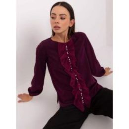 Palaidinė tamsiai violetinė – juoda / violetinė