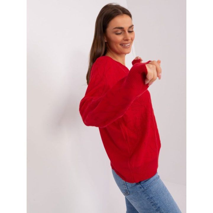 Raudonas megztinis