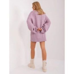 Šviesiai violetinis megztinis – šviesiai alyvinė