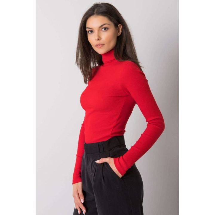 Megztinis Rue Paris – raudona