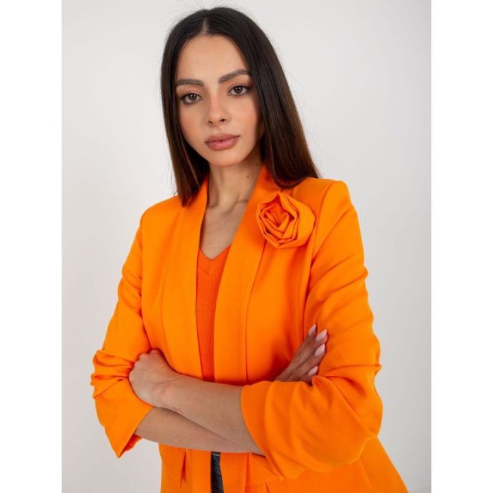 Fluo oranžinis švarkelis
