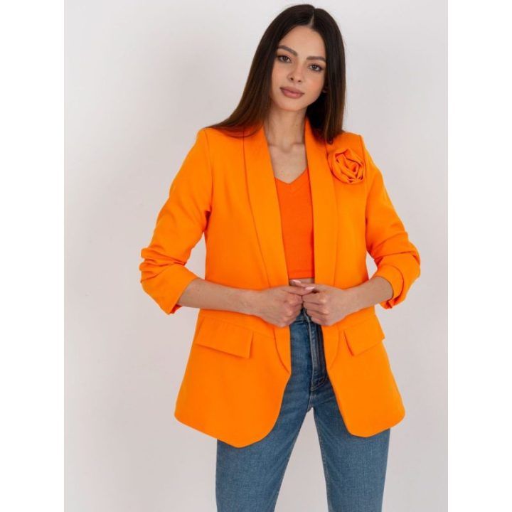 Fluo oranžinis švarkelis