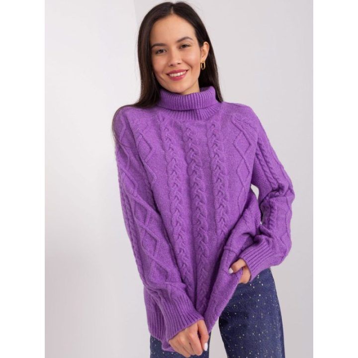 Violetinis megztinis
