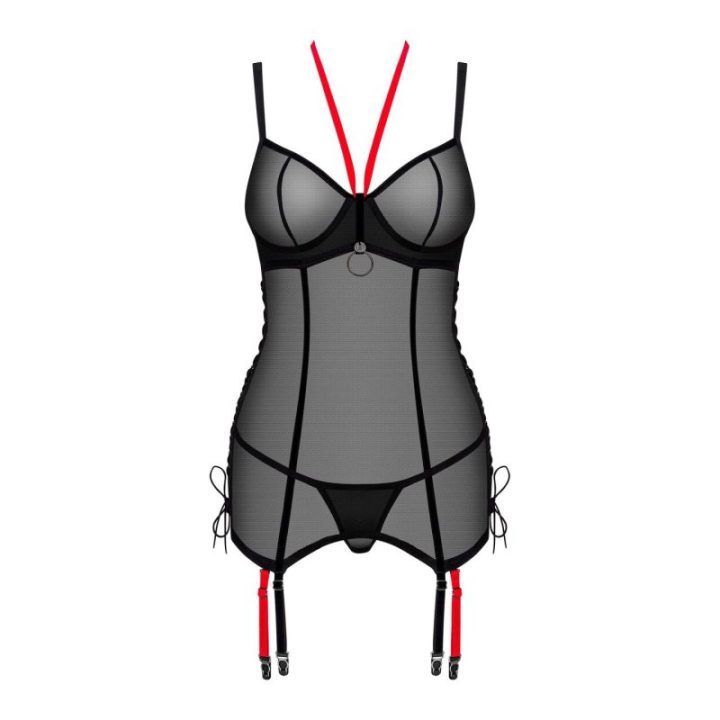 Glandez korsetas Obsessive – juoda