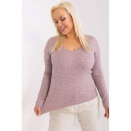 Megztinis plus size Factory Price – rožinė