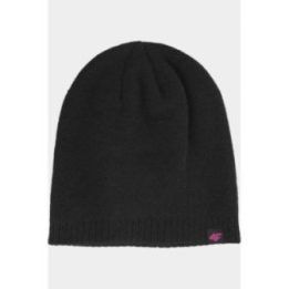 Moteriška žieminė kepurė 4F 4F 4FAW23ACAPF285-20S Black