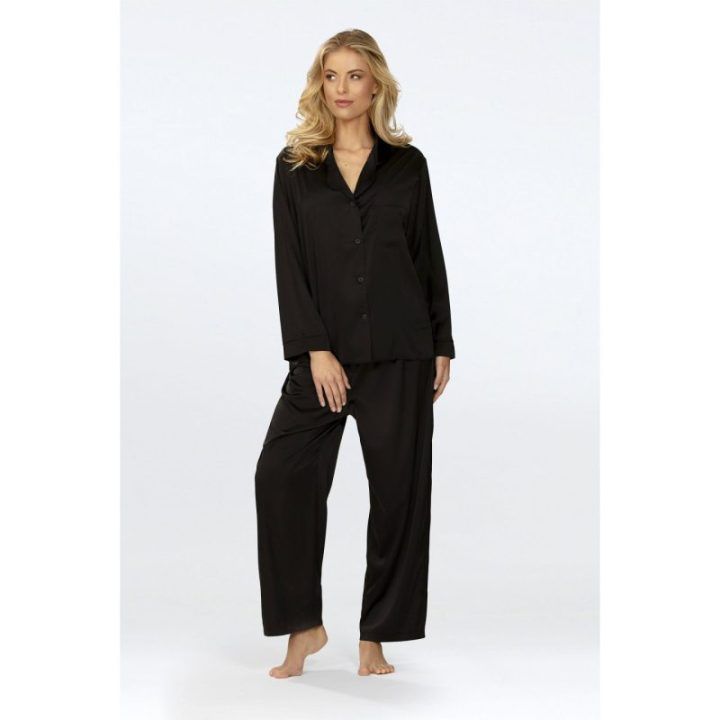 Pižama Amina Black Dkaren – juoda