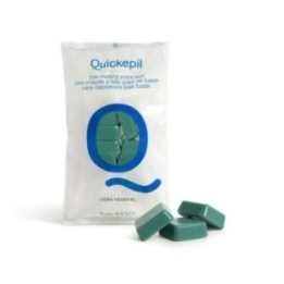 Quickepil kietasis depiliacinis vaškas BE juostelių augalinis 1 KG žalias