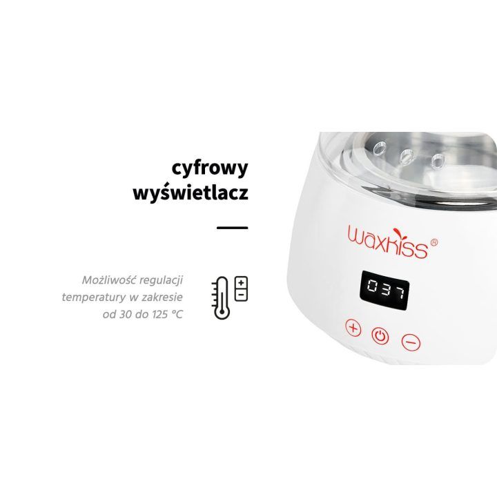 Vaškinis šildytuvas FHC-E 2052 500 ml 100 W baltos spalvos