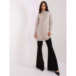 Smėlio spalvos megztinis